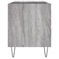 vidaXL Skrinka na platne sivá sonoma 85x38x48 cm kompozitné drevo