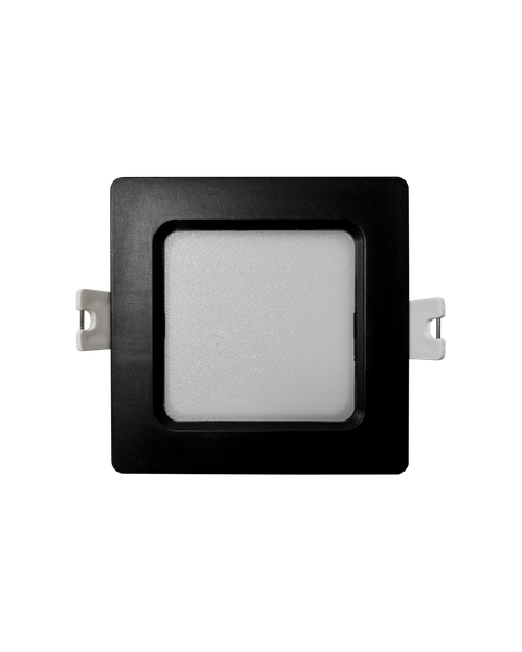 Q-57M LED panel 3W 330lm 4000K čierny - štvorcový prisadený Qtec