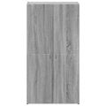 vidaXL Kartotéka sivá sonoma 60x32x115 cm kompozitné drevo