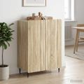 vidaXL Servírovacia skriňa Dub sonoma 66 x 34,5 x 92 cm