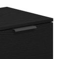 vidaXL TV skrinka 102 x 32 x 35.5 cm Čierny dub Kompozitné drevo