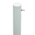 vidaXL Zaťahovacia bočná markíza na terasu 200x614 cm krémová