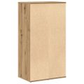 vidaXL vešiak na topánky Artisan Dub 54x34x100,5 cm Konštrukčné drevo