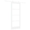 vidaXL Posuvné dvere ORKDAL 83 x 202 cm Biela
