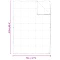 vidaXL 2-v-1 Prikrývka Biela 155 x 220 cm Perie