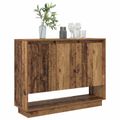 vidaXL Servírovacia skriňa Staré drevo 97 x 29 x 75 cm