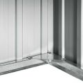 vidaXL Prístrešok na robotickú kosačku 92x97x63 cm oceľový antracitový
