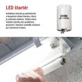 LED trubica T8 6,5 W 60 cm neutrálna biela 10 ks