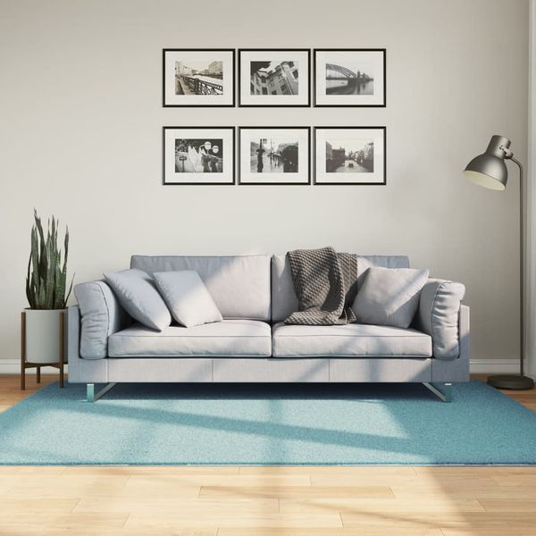 vidaXL Koberec OVIEDO krátky vlas zelený 140x200 cm