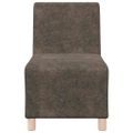 vidaXL Bezrúčková modulárna sofa jednotka 3 ks Tmavo šedá