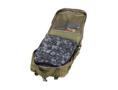 XL vojenský batoh, zelený 38l, Trizand 8920