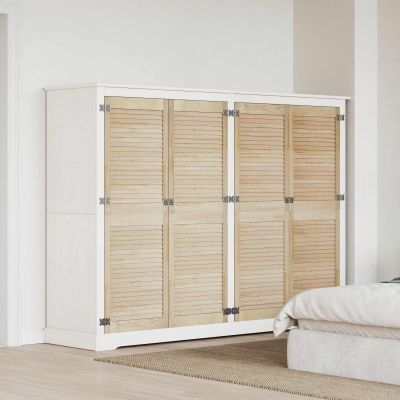 vidaXL Skříňové dvere s dverami 4 pcs Prírodná 49,5 x 2,1 x 140,5 cm