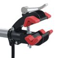 vidaXL Stojan na opravu bicykla 104x68x(110-190) cm oceľový čierny