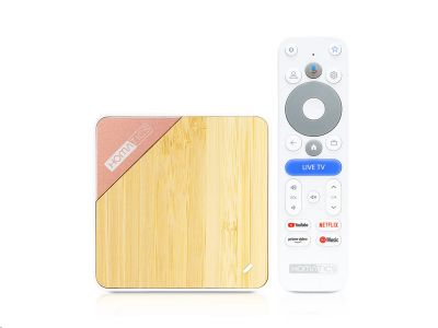 Homatics Box 4K Pro V2 AI-SR Google TV (USB 2.0, USB-C, 4GB RAM, 64GB FLASH)