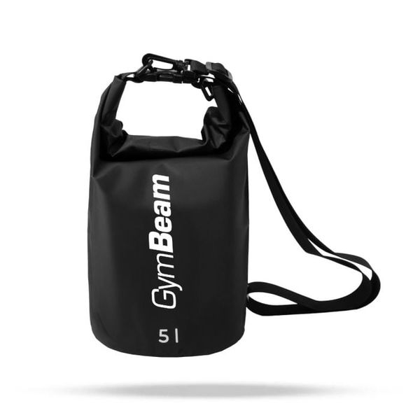 Vodotesný batoh Dry Bag Black 5 l - GymBeam