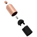 vidaXL držiaky lámp 2 ks Rose Gold E27