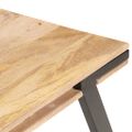 vidaXL Konferenčný stolík 114x65x40 cm masívne mangovníkové drevo