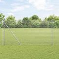 vidaXL Zváraný drôtový plot s hrotmi 10 x 1,5 m Pozinkovaná oceľ