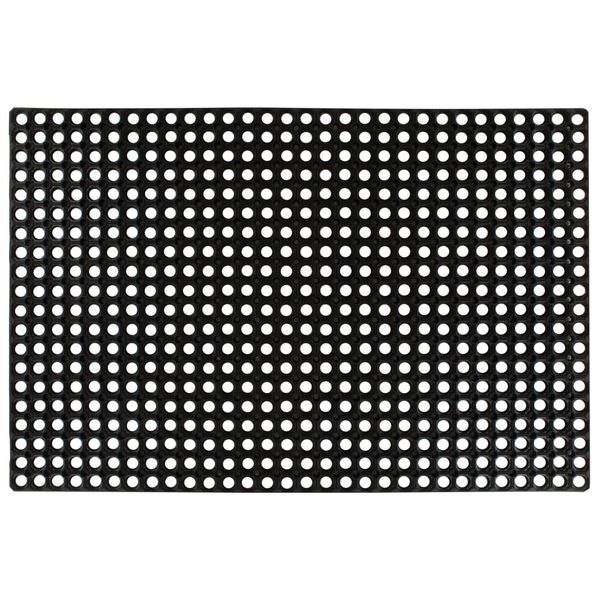 vidaXL Gumená rohož 16 mm 80x120 cm