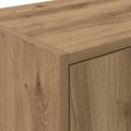 vidaXL Garážová nástenná skriňa Artisan Dub inžinierske drevo