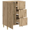 vidaXL Servírovacia skriňa Dub artisan 66 x 34,5 x 90 cm