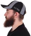 Reflexná kšiltovka s LED svetlom B-CAP SAFETY 25lm, nabíjacia, USB, univerzálna veľkosť, čierna SIXTOL