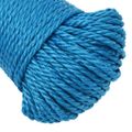 vidaXL Pracovné lano modré 8 mm 25 m polypropylén
