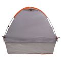 vidaXL Auto Stan 200 x 170 x 170 cm Šedá a oranžová Polyester a oceľ