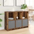 vidaXL Servírovacia skriňa Staré drevo 102 x 32 x 73,5 cm