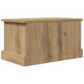 vidaXL Úložné boxy dub artisan 30x50x28 cm kompozitné drevo