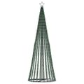vidaXL LED vianočný stromček 475 LED teplá biela 247 cm