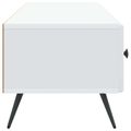 vidaXL TV skrinka Biela 147 x 34,5 x 30 cm Kompozitné drevo