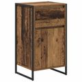 vidaXL Servírovacia skriňa Staré drevo 43 x 36 x 75,5 cm