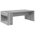 vidaXL Konferenčný stolík Sivý Sonoma 95 x 50 x 34 cm Kompozitné drevo