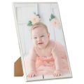 vidaXL Fotorámiky na stenu alebo stôl 10 ks strieborné 18x24 cm MDF