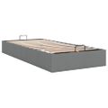 vidaXL Osmanský rám postele bez matraca tmavosivá 80x200 cm látka