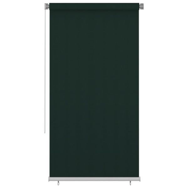 vidaXL Vonkajšia zatemňovacia roleta 120x230 cm tmavozelená HDPE