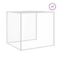 vidaXL Klietka pre kurčatá strecha bledosivá 803x98x90 cm poz. oceľ