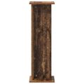 vidaXL Stojan na rastliny Staré drevo 25 x 25,5 x 80,5 cm