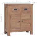 vidaXL Komoda 65x30x75 cm teakový masív