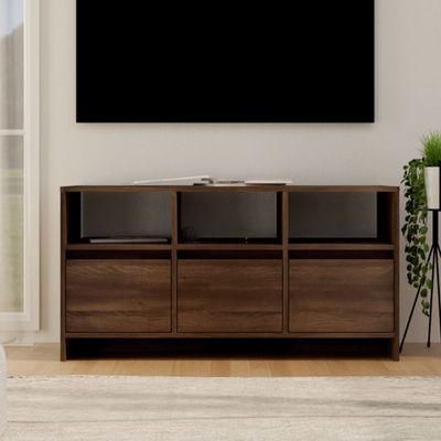 vidaXL TV skrinka hnedý dub 102x37,5x52,5 cm drevotrieska