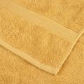 vidaXL Prémiové sprchové uteráky SOLUND 10 ks zlaté 70x140 cm 600 g/m2