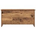 vidaXL Úložná truhlica Staré drevo 100 x 40 x 50 cm Kompozitné drevo