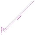 vidaXL Káblový rozvod 30x20 mm 10 m PVC