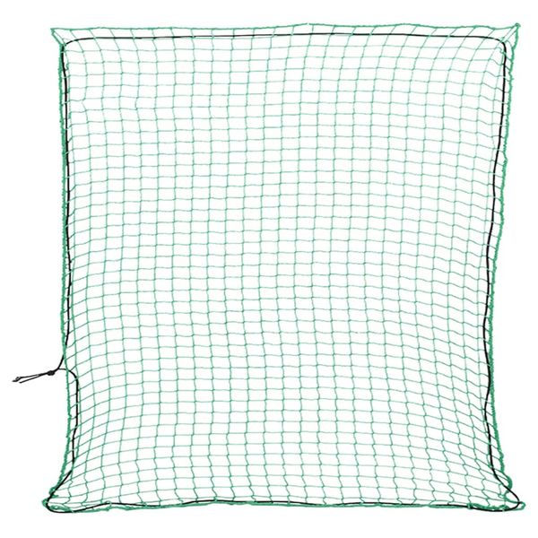 vidaXL Sieť na prívesný vozík s elastickým lanom, zelená 3x3 m, PP