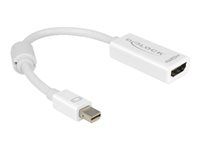 Kábel adaptéra - Mini DisplayPort s pinmi (male) do HDMI so zdierkami (female) - 18 cm