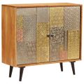 vidaXL Komoda z akáciového dreva 80x30x75 cm