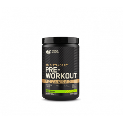 PLATINUM Pre Workout - Optimum Nutrition, modrá malina