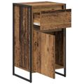 vidaXL Servírovacia skriňa Staré drevo 43 x 36 x 75,5 cm