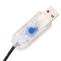 vidaXL LED strom s dizajnom palmy 136 teplých bielych LED 220 cm
